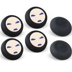 9CDeer Performans Joystick Analog Stick Parmak Tutacağı Seti, 6'lı Set, PS5, PS4, Xbox Serisi X/S Xbox One ile Uyumlu, Switch Pro Kumanda Iron Man Siyah ve Mavi