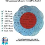 9'lu Epoksi Reçine Zımpara Seti, Galaxy Serisi - Çok Amaçlı Temizlik Seti - Seçenek 1