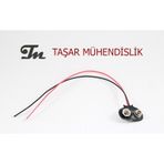 9V Pil Başlığı Bağlantı Kablosu Arduino Raspberry Elektronik