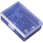 9X6CM Mini Şeffaf Eşya Takı Iskambil Saklama Kutusu Organizer Düzenleyici Klipsli Kapaklı Kutu