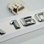 A 160 Bagaj Krom Metal 3m 3d Yazı Logo