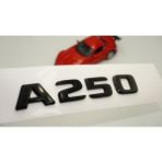 A 250 Bagaj Parlak Siyah Abs 3m 3D Yazı Logo - 0.1 - Krom