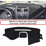 A-3DKORUMA Dacia Logan Mcv (2012-2021) Torpido Koruma Kılıfı 3d Koruyucu Halı Örtü - Mavi