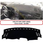 A-3DKORUMA Volvo S40 (1997-2002) Torpido Koruma Kılıfı 3d Koruyucu Halı Örtü - Siyah