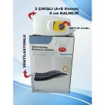A B Sistem Boru Tipi Havalı Yatak 8 CM