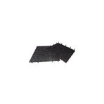 A.C.E.K PLASTİK 2 M2 8 Adet 50x50 Plastik Güvercin Kümes Taban Izgarası (siyah)