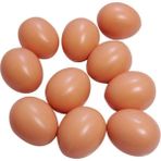 A.C.E.K PlastikYapay Yumurta 10 Adet Tavuk