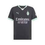 A.C. Milan PUMA 24/25 Erkek 3. Deplasman Forması Shadow Gray-Fresh Mint S
