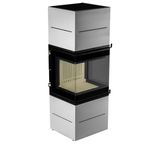 A Caminetti 50 WH Beyaz Scandinavian Şömine