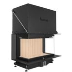 A Caminetti Crystal 90 Max 3 Açık Şömine Haznesi