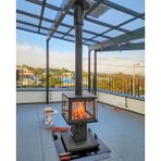 A.caminetti Outdoor 4d Açık Hava Ithal Alman Odunlu Bahçe Şöminesi