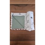 A.D Handmade Çift Taraflı Müslin Pamuk Bebek Çok Amaçlı Battaniye