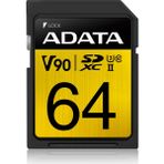 A-Data Sdxc Hafıza Kartı 64GB Premıer One ASDX64GUII3CL10-C 290-260MBPS