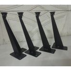 A Design 4 Adet Dekoratif Metal Tv Ünitesi-Sehpa-Mobilya Ayağı