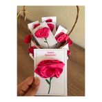 A Design Art 10 adet Pembe saten toka nişan kına nikah düğün bekarlığa veda hediyelikleri.