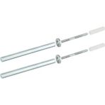 A Design Gizli Raf Tutacağı Set (10 Cm. Uzunluğunda, 2 Adet Gizli Raf Tutacağı + Vida + Dübel)