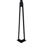A Design Tekli Dekoratif Metal Firkete Sehpa Ayağı 44 cm Yükseklik