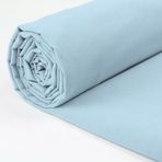 A-Express %100 pamuklu kumaş - 150 cm (60 inç) genişliğinde – Uni pamuk kumaş metrelik ürün – Patchwork, dikiş, perde, astar, nevresim takımı, terzilik, yastık kılıfları için ideal – açık mavi 0,5