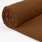 A-Express %100 pamuklu kumaş - 150 cm (60 inç) genişliğinde – Uni pamuk kumaş metrelik ürün – Patchwork, dikiş, perde, astar, nevresim takımı, terzilik, yastık kılıfları için ideal – kahverengi 1