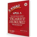 A Kadro Yayınları A Kadro Kpss A Ticaret Hukuku Konu Anlatımlı 2017