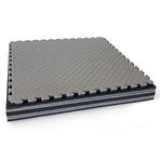 A KALİTE GRİ SİYAH 26MM 100X100 TATAMİ ZEMİN MİNDERİ