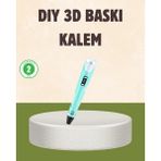 A-Luxe Abs ve Pla Filament Destekli 3D Yazıcı Kalem