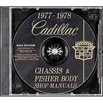 A MUST FOR OWNERS, MECHANICS & RESTORERS - THE 1977 1978 CADILLAC REPAIR SHOP & SERVICE MANUAL & FISHER BODY MANUAL CD - INCLUDES: DeVille, Eldorado, Seville, Fleetwood Brougham, Fleetwood Limousine