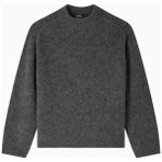 A.p.c Tyler Jumper Yumuşak Oversize Alpaka-Merinos Erkek Kazak - Antrasit