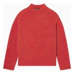 A.p.c Tyler Jumper Yumuşak Oversize Alpaka-Merinos Erkek Kazak - Kırmızı - XL
