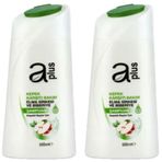 A Plus 2x600 ml Elma Sirkeli Biberiyeli Kepekli Saçlar Şampuan