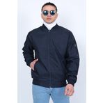 a.r.t sportwear Geniş Kalıp BOMBER Mont Kol Fermuarlı ART