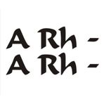 A RH - Negatif Araba Kan Grubu Sticker