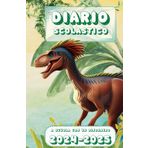 A scuola con un Dinosauro: Diario scolastico 2024-2025 per bambini dalla prima alla quinta elementare
