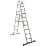 A Tipi Çift Sürgülü Merdiven 4.40 Metre 4x8 Basamaklı (Atcsm.02) - 8 BASAMAKLI