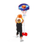 a v d a Büyük 3 Farklı Boy Ayaklı Basketbol Potası Ayarlanabilir 3 Farklı Boy Basket Seti Oyuncak Pota