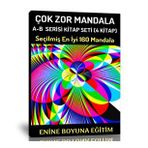 A ve B Serisi Çok Zor Mandala Kitap Seti 4 Kitap