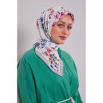 A.Vizon Çiçek Dalı Desen Soft Eşarp