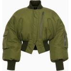 A.w.a.k.e. Mode Kadın Bomber Ceket - XS - Haki Yeşili