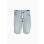 A | X ARMANI EXCHANGE Erkek J65 Slim Fit Streç Pamuklu Denim Şort, İndigo Denim Işık, 48
