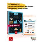 A Yayınları Son 10+1 Yıl TYT Tüm Dersler Çıkmış Sorular 2014-2023+2024 TYT Tıpkı Basım