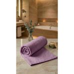 A.Z.H. 1 Adet) Çeyizlik 50X90CM. Yumuşacık Süper Soft Dokulu El ve Yüz Havlusu %100 Coton - renk - Lila