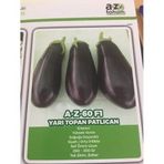 A-z Tohum Patlıcan Hibrit A-Z-60 F1 YARI TOPAN - 20 Adet Tohumluk