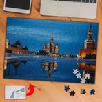 A068 Moskova Gece Tarihi Yapılar 240 Parça Puzzle Yapboz Tablo