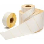 A1 Kirtasiyejet Etiket Termal Etiket 80 x 100 mm 50,000 Adet Termal Barkod Etiketi 500 Sarımlı 100 Rulo
