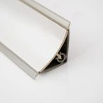 A1 Süpürgelik Pvc Profil Iç Bükey Hıgh Gloss Beyaz