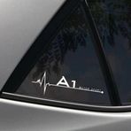 A1 Yan Cam Sticker Oto Kapı Çıkartma Tuning oto 20 cm x 7 cm yazı 20