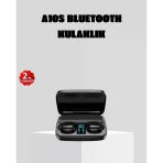 A10s Kablosuz Bluetooth Kulaklık – 1800Mah Powerbank, Eşleşme, İos/Android Uyumlu