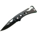 A1103B Siyah Kamp Çakı 15 cm - Kancalı Metal Saplı