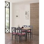 A2 Decor Ada Gri Çizilmez Büyük Masa Takımı