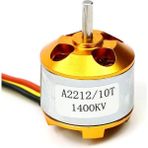 A2212 Quadcopter Fırçasız Motor 1400KV Yüksek Performanslı Hafif İtki Çözümü - Altın